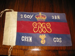 [Grenadier Guards company colours]